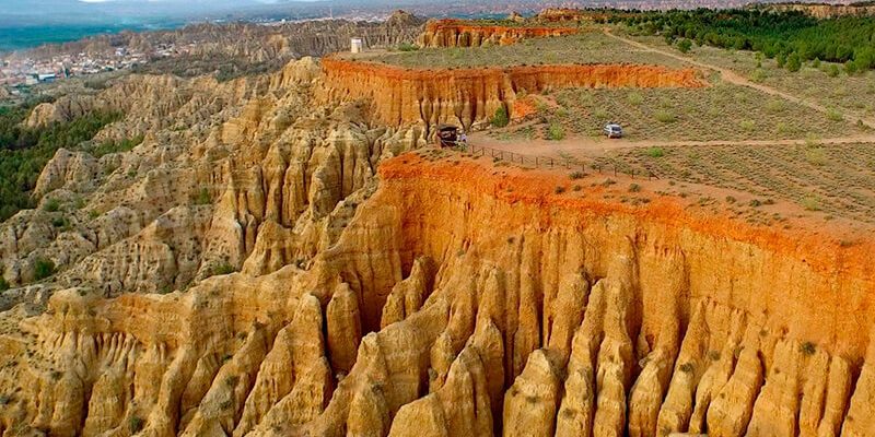 marchal 800x400 - Badlands of Marchal (piping) - Geoparque de Granada