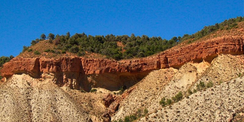 molicies 800x400 - Miocen serie of Cerro Molicies - Geoparque de Granada