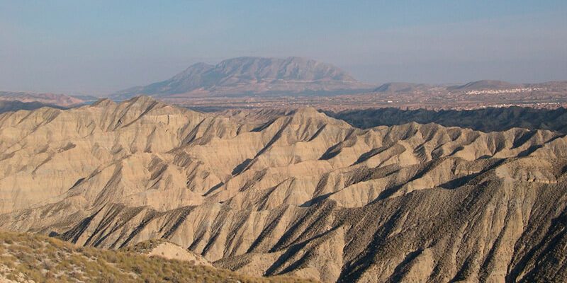 rambla moral 800x400 - Badlands of la Rambla del Moral (C. del Campo) - Geoparque de Granada