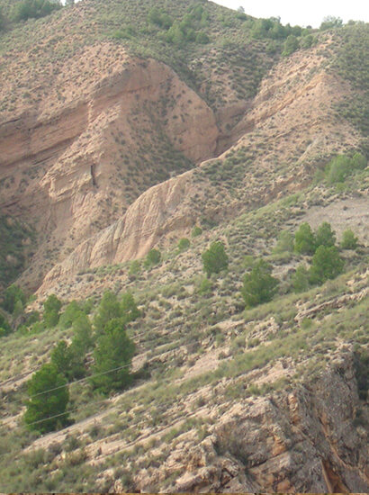 Transit marine-continental sedimentation of Negratín | Geoparque de Granada transicion negratin - Transit marine-continental sedimentation of Negratín - Geoparque de Granada