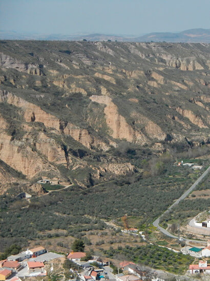 Gor gully (Gorafe) | Geoparque de Granada valle gor - Gor gully (Gorafe) - Geoparque de Granada