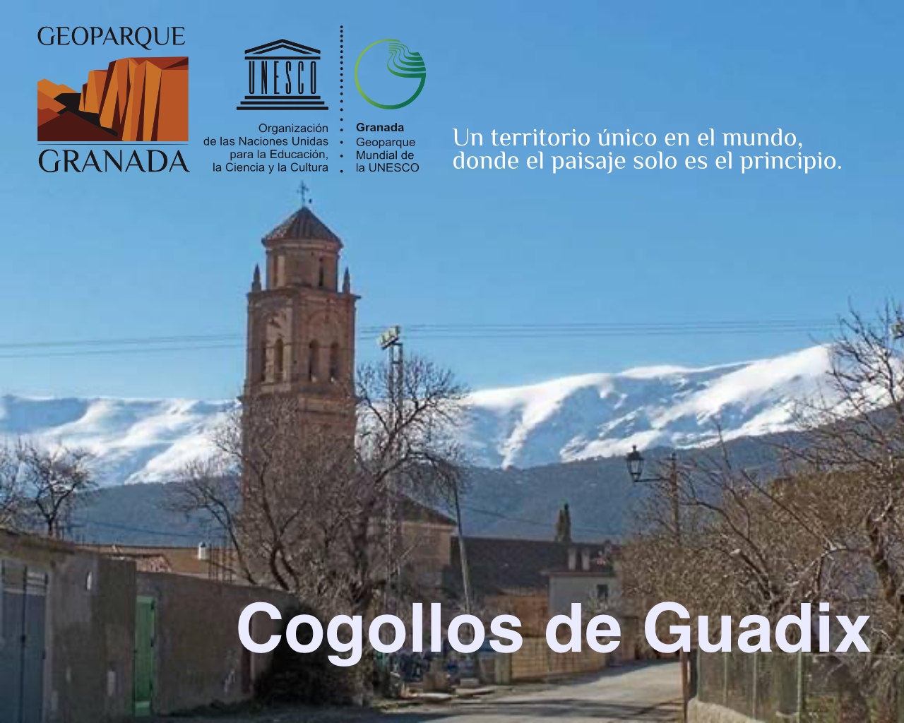 EXPO ITINERANTE COGOLLOS GUADIX - Exposición itinerante Geoparque de Granada COGOLLOS DE GUADIX - Geoparque de Granada