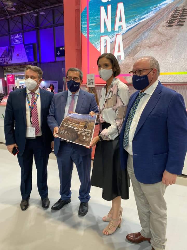 MINISTRA GEOPARQUE FITUR - La Diputación presenta el Geoparque de Granada en Fitur con el respaldo de Turespaña y Turismo Andaluz - Geoparque de Granada