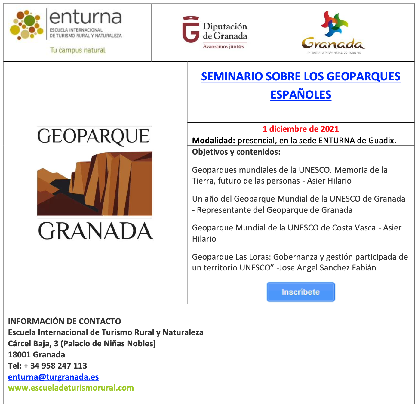 SEMINARIO SOBRE LOS GEOPARQUES ESPAÑOLES | Geoparque de Granada Screenshot 2021 10 11 at 14.34.31 - SEMINARIO SOBRE LOS GEOPARQUES ESPAÑOLES - Geoparque de Granada