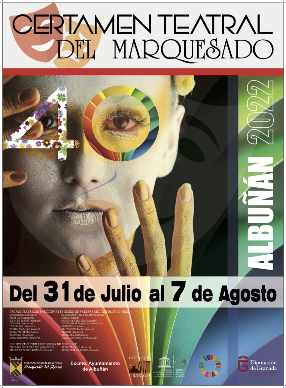 XL EDICIÓN CERTAMEN TEATRAL DEL MARQUESADO DEL ZENETE | Geoparque de Granada 181236 1 CARTEL Y PROGRAMA - XL EDICIÓN CERTAMEN TEATRAL DEL MARQUESADO DEL ZENETE - Geoparque de Granada