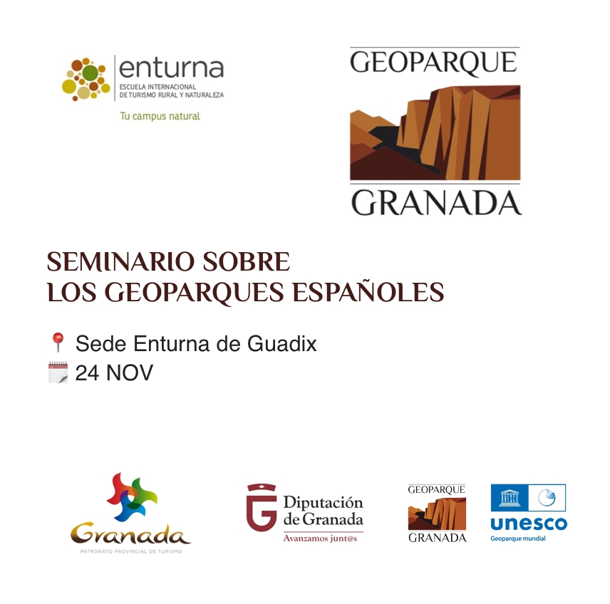 SEMINARIO SOBRE GEOPARQUES ESPAÑOLES | Geoparque de Granada SEMINARIO - SEMINARIO SOBRE GEOPARQUES ESPAÑOLES - Geoparque de Granada