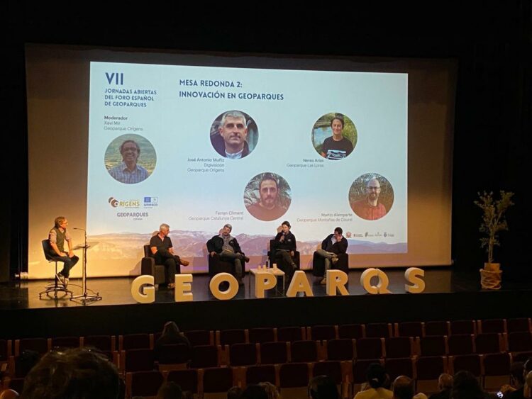 00002 VII JORNADAS GEOPARQUES ESPANOLES 750x563 - Hemos asistido a las VII Jornadas abiertas del Foro de Geoparques españoles UNESCO. - Geoparque de Granada