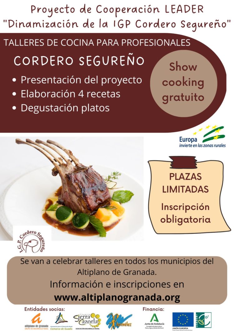 325252915 589829146229786 7544545847771331673 n 750x1061 - Talleres de cocina para profesionales CORDERO SEGUREÑO - Geoparque de Granada