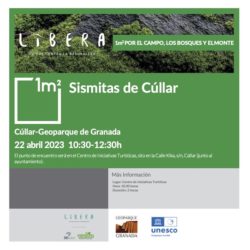 CARTELES LIBERA 1x1 6 MODELOS 2023 250x250 - Sismitas de Cúllar. Actividad complementaria del proyecto LIBERA - Geoparque de Granada