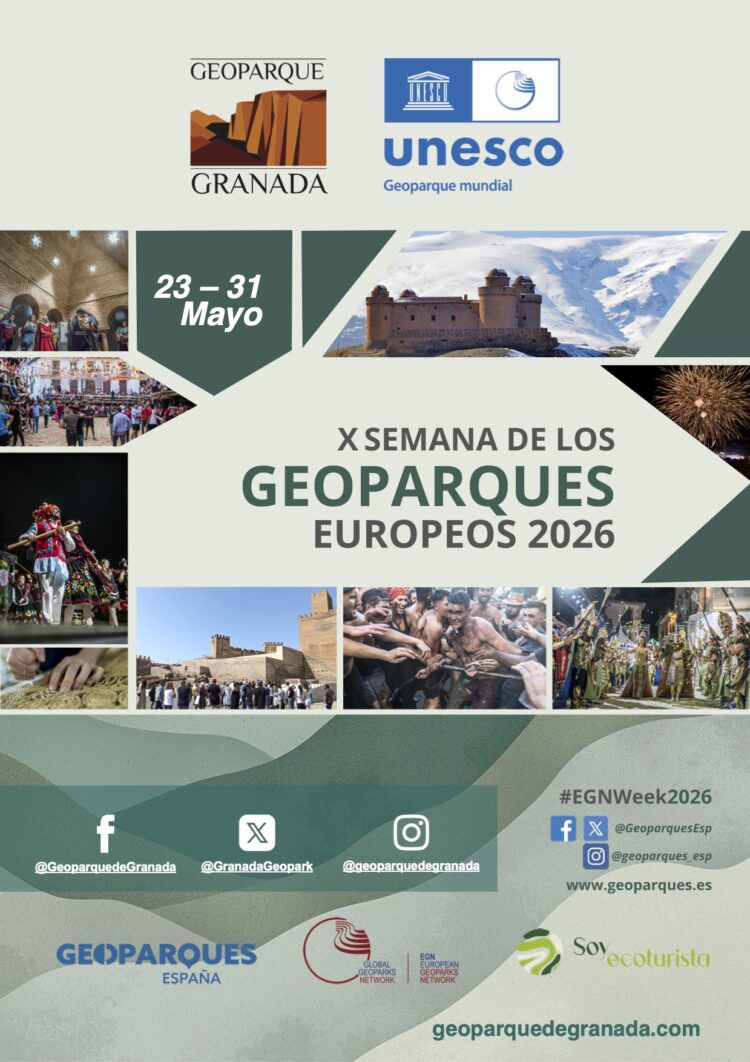 X Semana de los Geoparques Europeos | Geoparque de Granada PORTADA PROGRAMA X Semana GEOPARQUES Europeos 2026 750x1062 - X Semana de los Geoparques Europeos - Geoparque de Granada